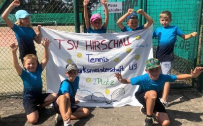 Tennis: unsere Jüngsten sind Vizebezirksmeister 2022!!!